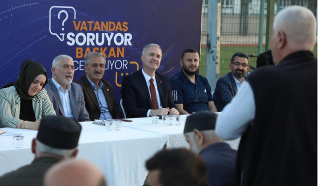 Vatandaş Sordu, Başkan Alper Taban Cevapladı