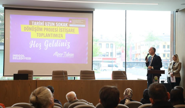 İnegöl'ün  çarşı meydanı  dönüşüme  hazırlanıyor