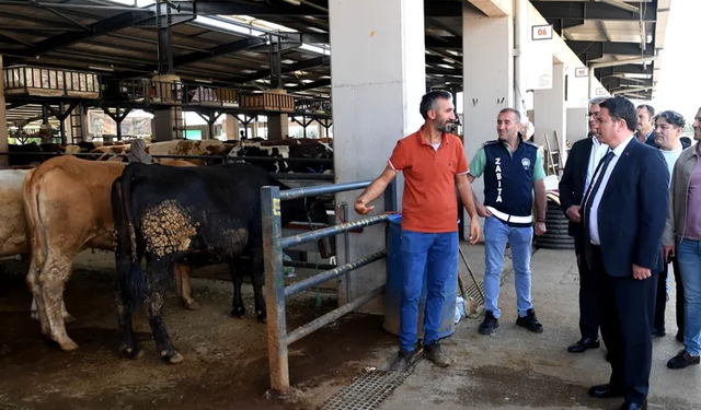 Osmangazi’de Kurban Pazarı Yoğunluğu