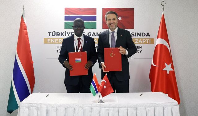 Türkiye ile Gambiya'dan enerji alanında işbirliği
