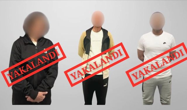 Kırmızı bültenle uluslararası seviyede aranan 3 suçlu Türkiye'ye getirildi