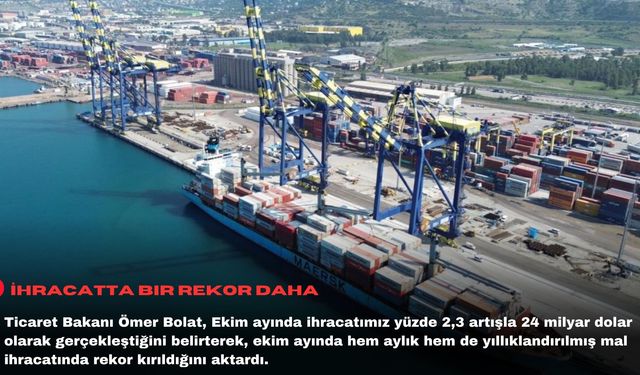 İhracatta bir rekor daha