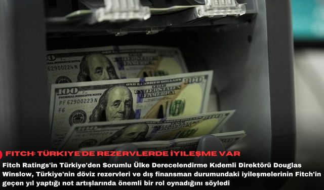 Fitch: Türkiye’de rezervlerde iyileşme var
