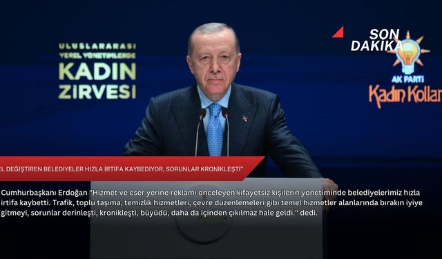 “El değiştiren belediyeler hızla irtifa kaybediyor, sorunlar kronikleşti”