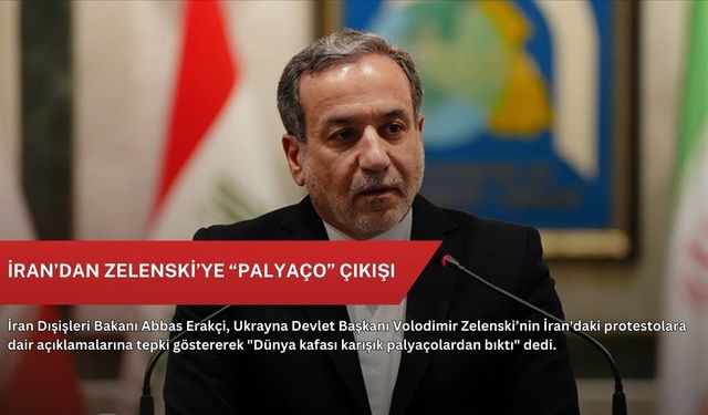 İran’dan Zelenski’ye “palyaço” çıkışı