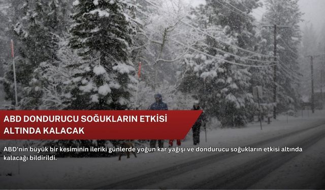 ABD dondurucu soğukların etkisi altında kalacak
