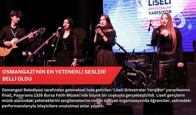 Osmangazi’nin en yetenekli sesleri belli oldu
