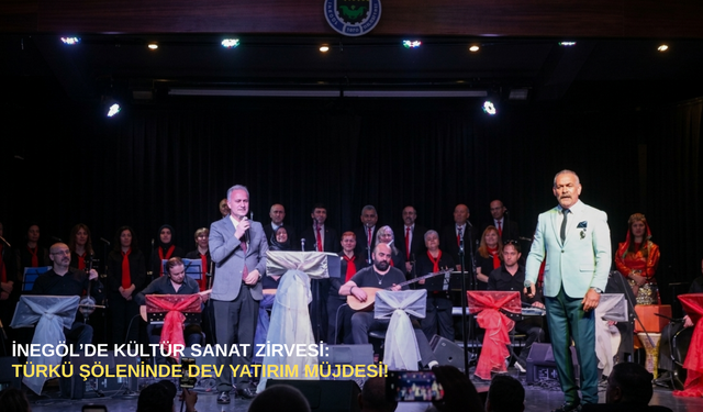 İnegöl’de kültür sanat zirvesi: Türkü şöleninde dev yatırım müjdesi!