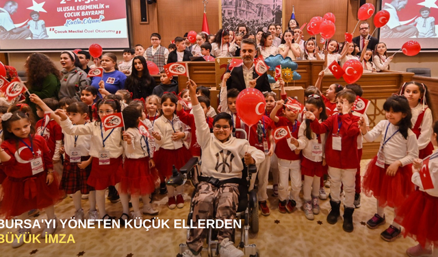 Bursa'yı yöneten küçük ellerden büyük imza