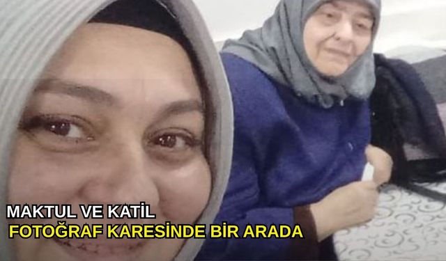 Maktul ve katil fotoğraf karesinde bir arada