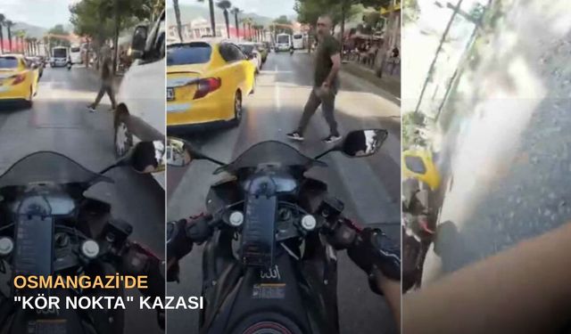 Osmangazi'de "Kör Nokta" kazası