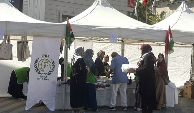 Bursa'da Filistinli öğrenciler için gönül birliği