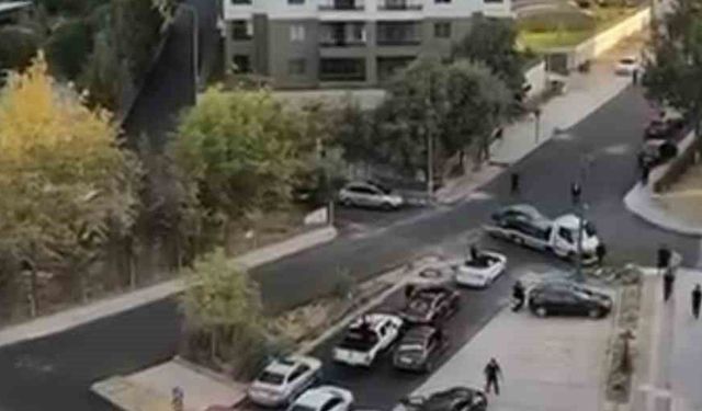 Bursa'da düğün konvoyu trafiği kitledi