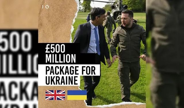 İngiltere’den Ukrayna’ya yarım milyar poundluk ek savunma paketi