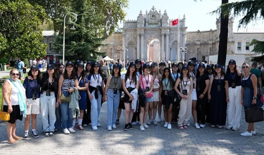 ‘Her Kızımız Bir Yıldız’ programına katılan öğrenciler İstanbul’da ağırlandı