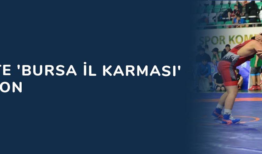 Güreşte 'Bursa İl Karması' şampiyon