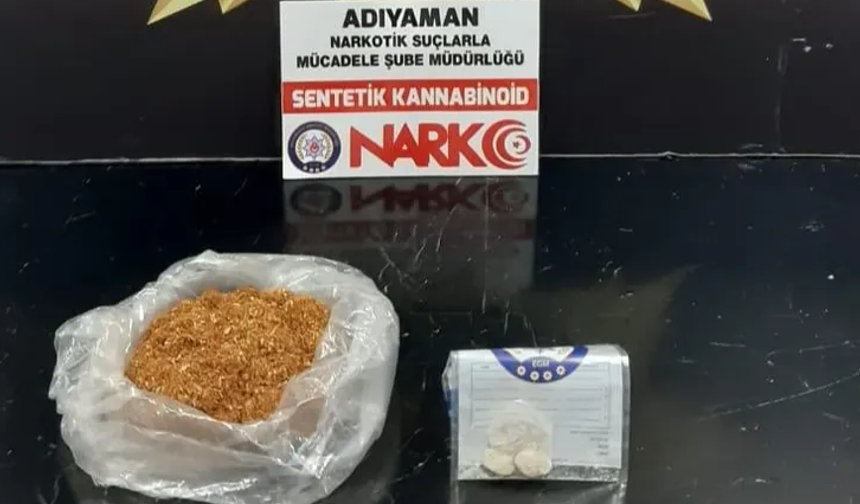 Adıyaman’da uyuşturucu operasyonu!