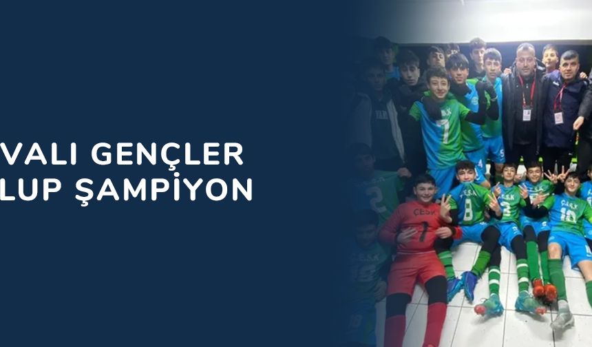 Çayırovalı gençler namağlup şampiyon