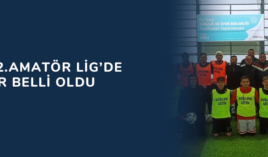 Edirne 2.Amatör Lig’de gruplar belli oldu