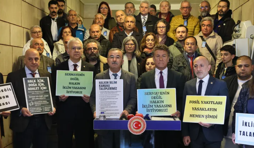 İklim Kanunu teklifine vekillerden eleştiri!