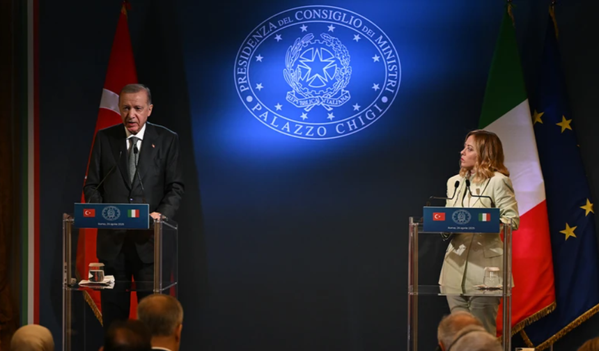 Türkiye-İtalya  Zirvesinden  stratejik  ortaklık mesajı