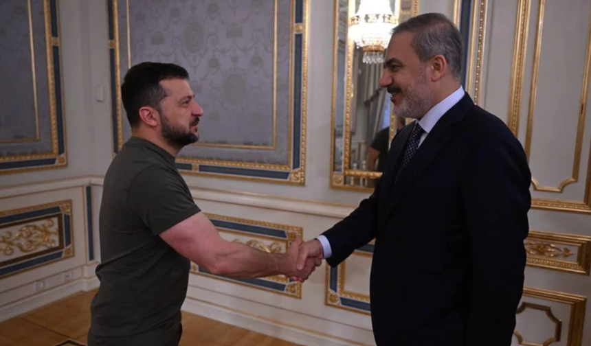 Hakan Fidan, Zelenskiy ile Görüşecek