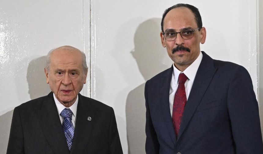 MİT Başkanı Kalın, "Terörsüz Türkiye" çalışmaları kapsamında siyasi partileri ziyaret etti