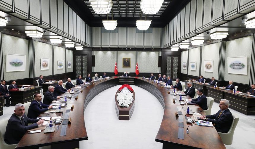 Kabine 'Terörsüz Türkiye' gündemiyle toplanıyor