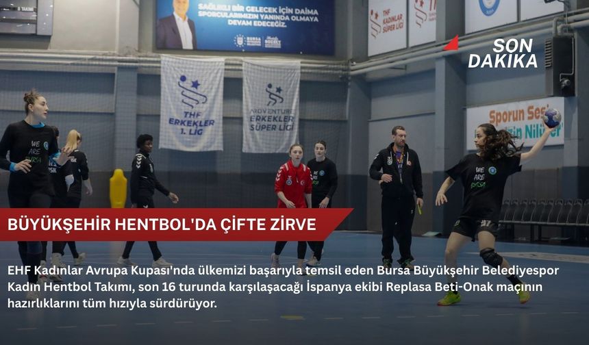 Büyükşehir Hentbol'da çifte zirve