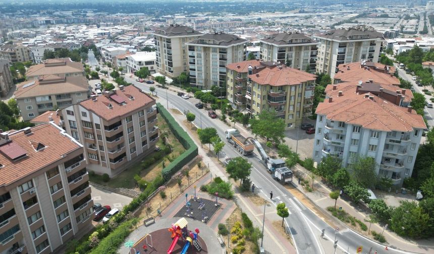 Bursa Büyükşehir'den Nilüfer'de asfalt hamlesi