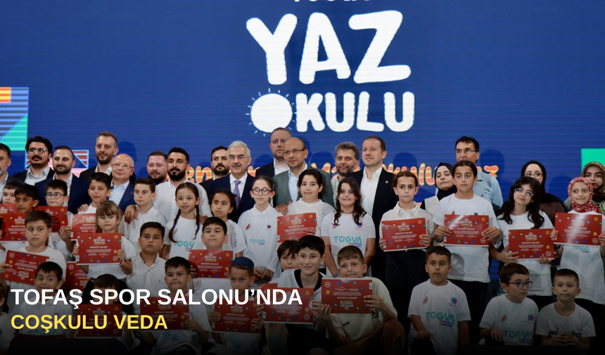 TOFAŞ Spor Salonu’nda Coşkulu Veda