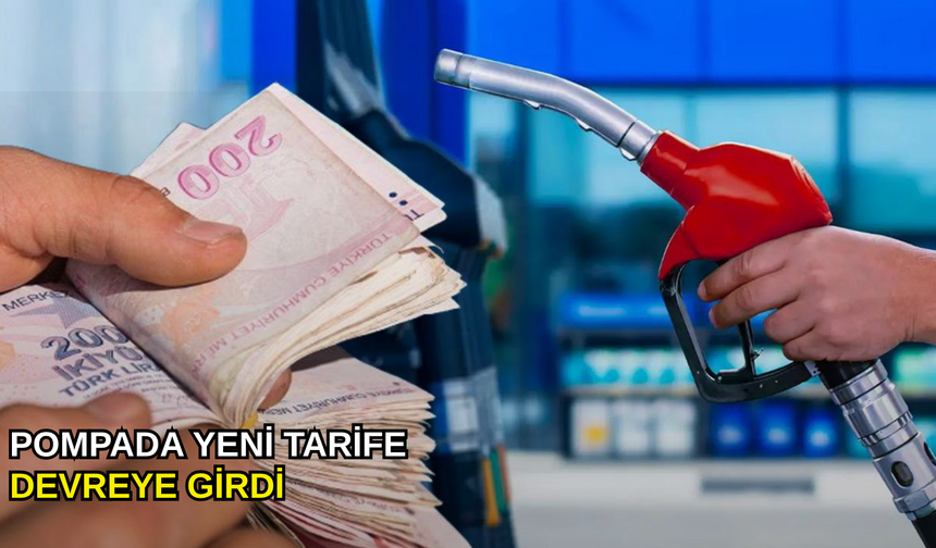Pompada yeni tarife devreye girdi