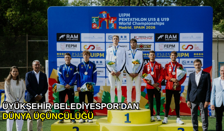 üyükşehir Belediyespor'dan dünya üçüncülüğü