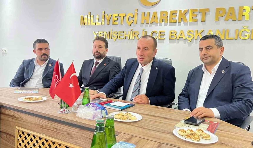 MHP Bursa teşkilatından Yenişehir’de birlik mesajı