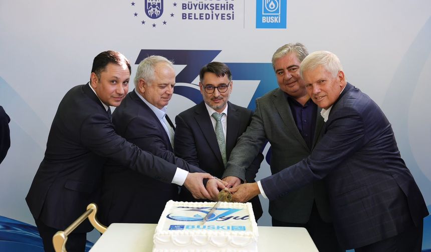 BUSKİ'den 37'nci yılda anlamlı kutlama