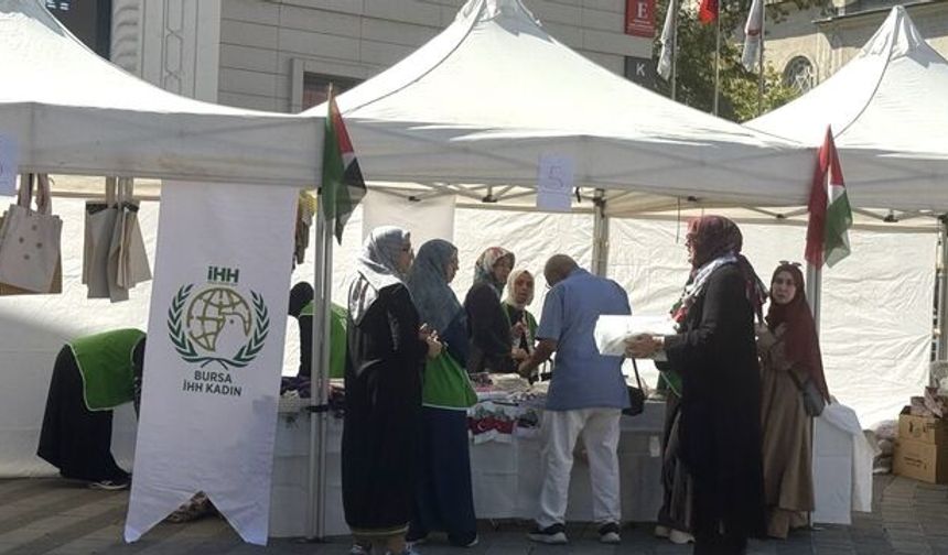 Bursa'da Filistinli öğrenciler için gönül birliği