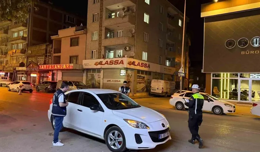 İnegöl'de huzur operasyonunda 1.412 kişi sorgulandı