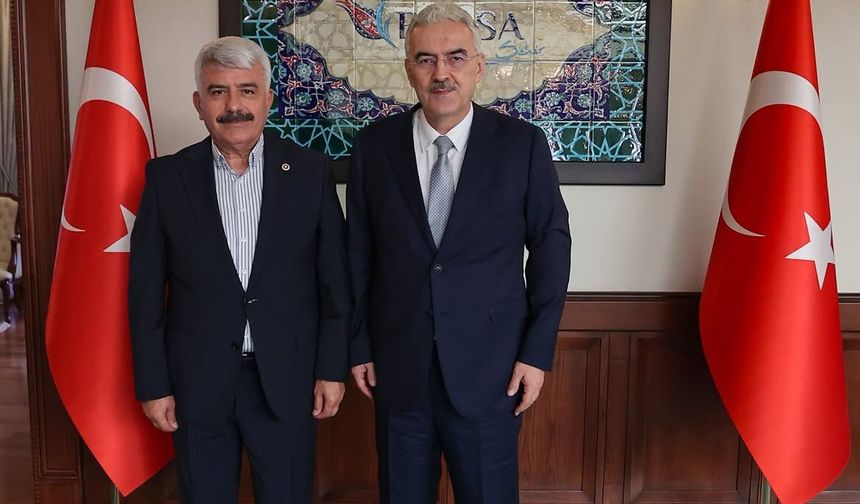 Sadettin Hülagü ve Erol Ayyıldız Bursa'yı konuştu