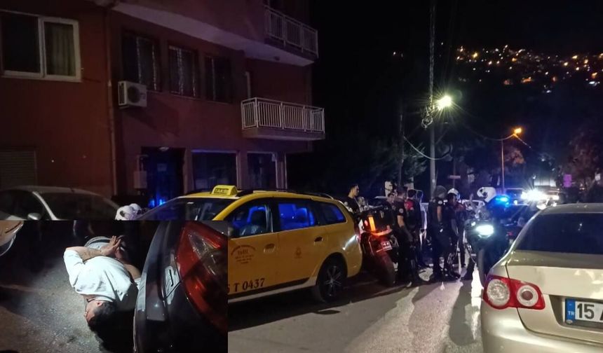 Bursa'da taksiden havaya ateş açan şahıs yakalandı