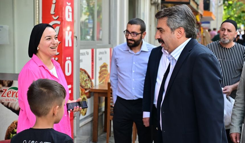 Başkan Oktay Yılmaz esnaflarla buluştu