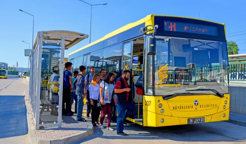 Bursa’da toplu taşımada yeni düzenleme! İki hatta değişiklik