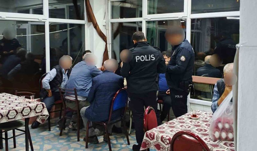 Bursa’da 300 polis sahaya indi! Huzur uygulamasında 7 işletmeye işlem