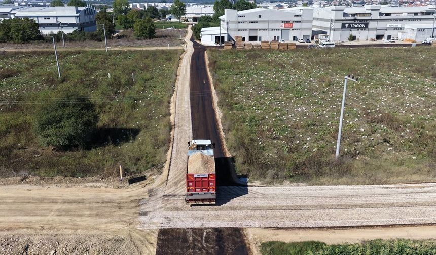 Bursa İnegöl’de sanayi ulaşımını rahatlatacak yeni yol projesi