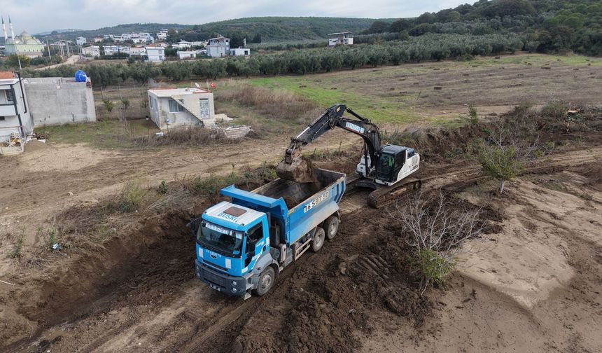 Bursa Büyükşehir’den sel riskine karşı kapsamlı çalışma