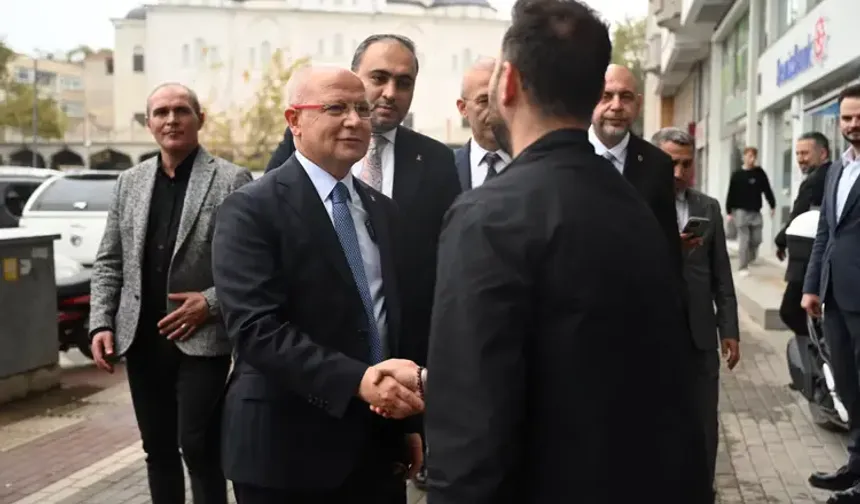 AK Parti Bursa İl Başkanı Davut Gürkan’dan Orhangazi ziyareti